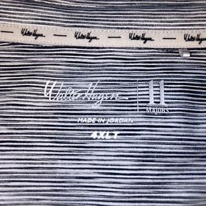 Walter Hagen 11 Majors 4XLT grey striped polo